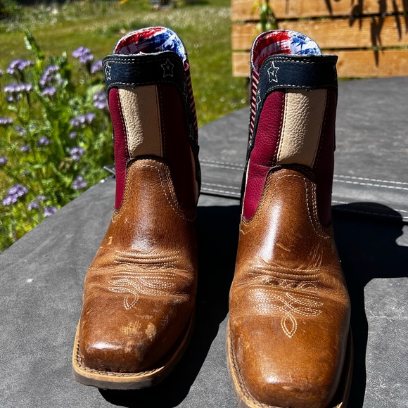Justin Boots CHELLIE PATRIOT women's size 8.5 B American Sweetie Vote - Picture 4 of 9